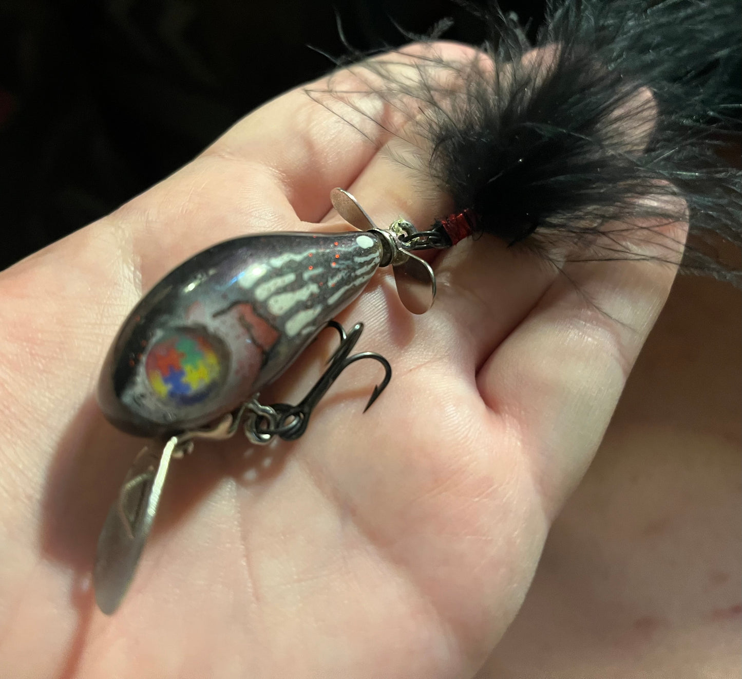 Autism Awareness Propeller Crankbait