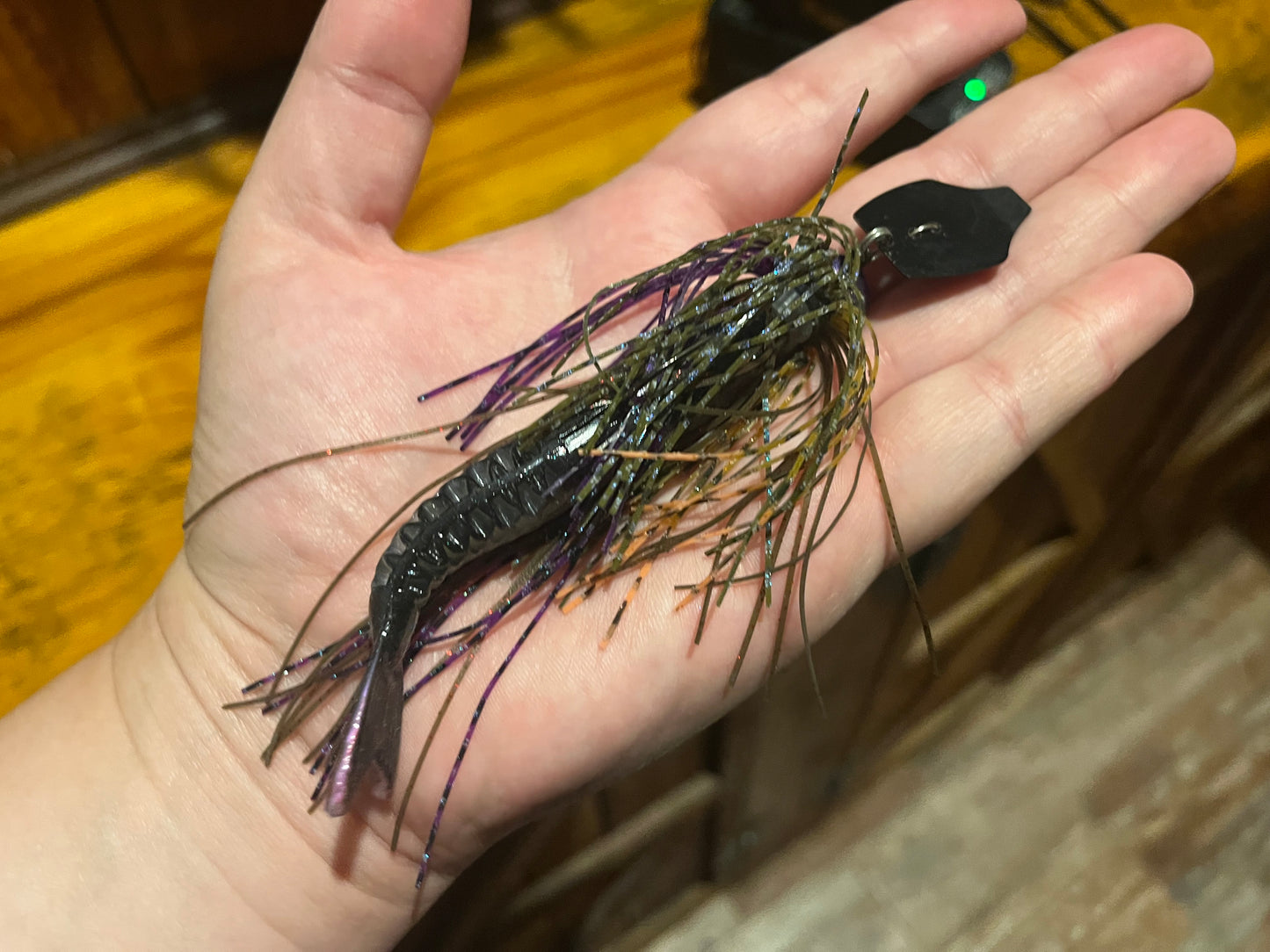 Custom Bluegill Bladed Football Jig