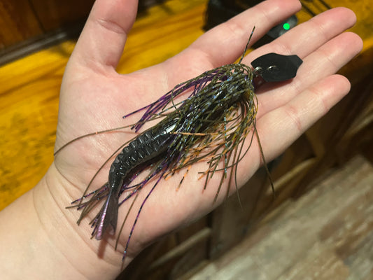 Custom Bluegill Bladed Football Jig