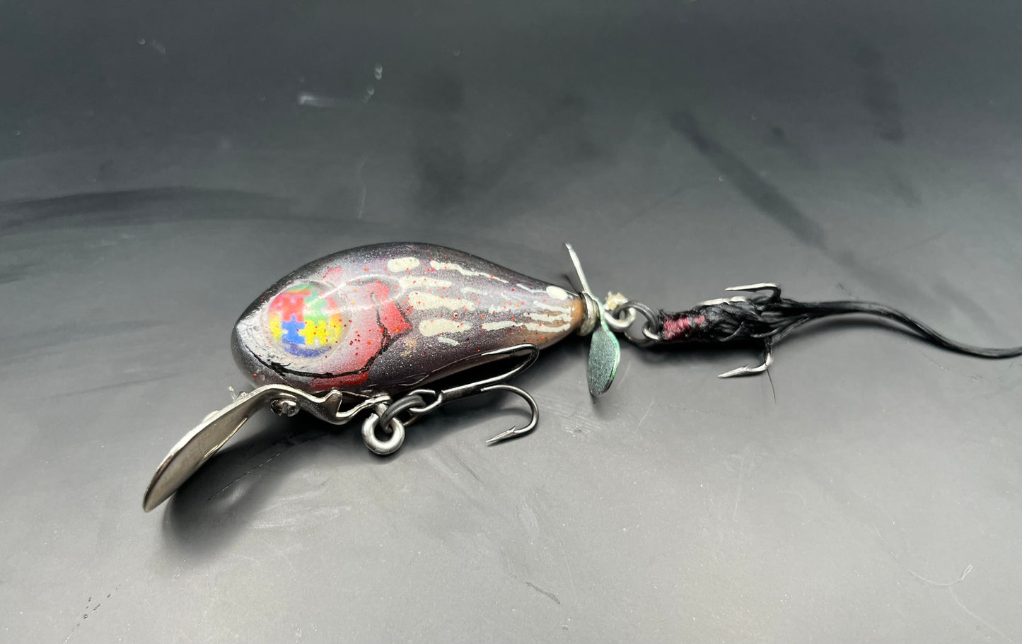 Autism Awareness Propeller Crankbait