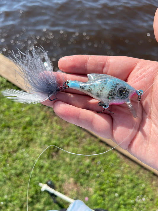 Finesse Flat-sided Crappie Crankbait